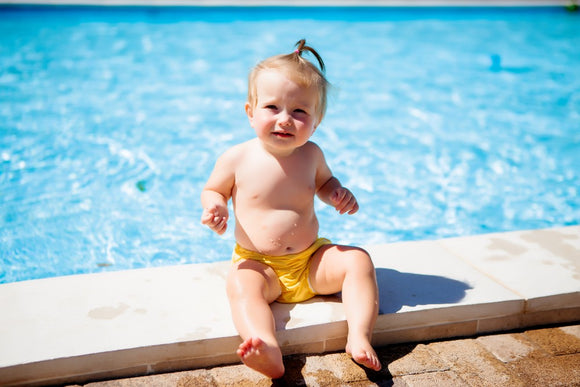Can My Child’s Cloth Diaper Double as a Swim Diaper?