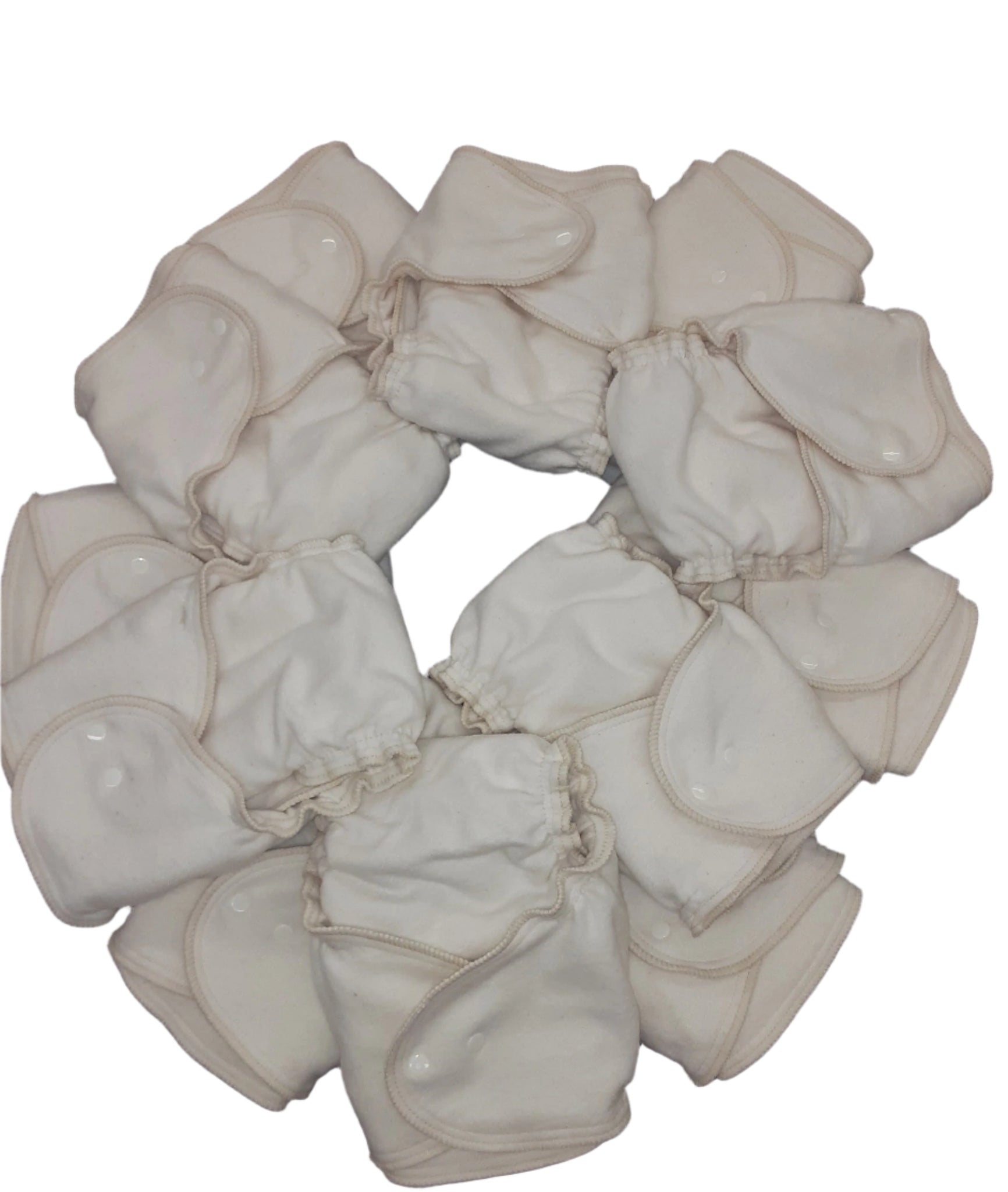 Babee Greens Hemp/Cotton Diaper Bundle (Pack of 12)