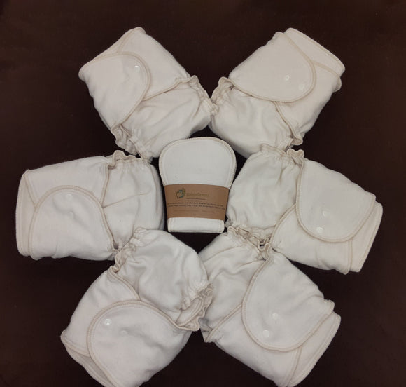 Cotton Diaper Bundle Pack of 6 with Doublers