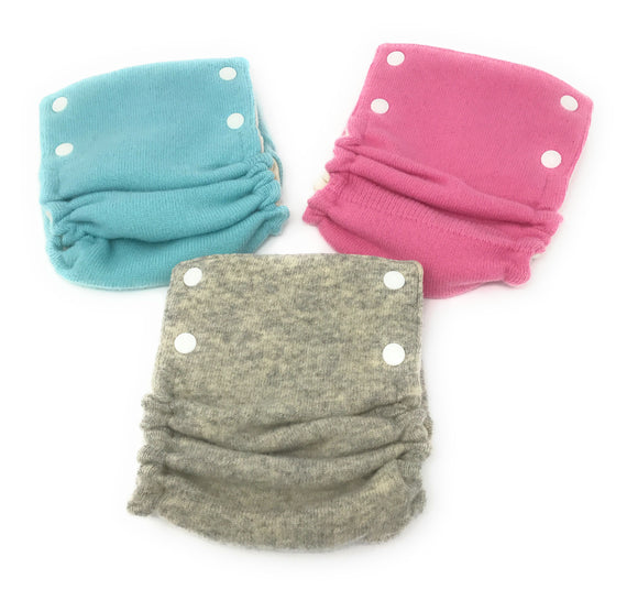 Wool Diaper Covers (Solid Colors) Factory Seconds One Cover